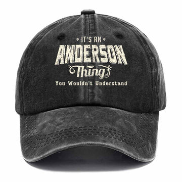 Anderson Thing Washed Baseball Cap