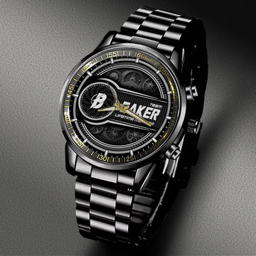 Baker Stainless Steel Watch