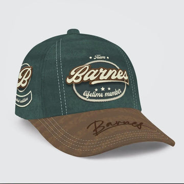 Barnes Vintage Lifetime Member Baseball Cap