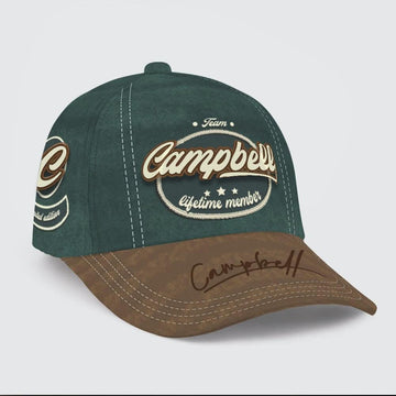 Campbell Vintage Lifetime Member Baseball Cap