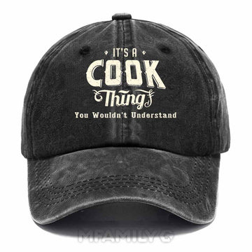 Cook Thing Washed Baseball Cap