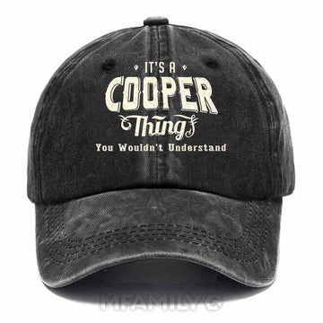 Cooper Thing Washed Baseball Cap