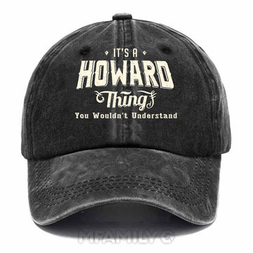 Howard Thing Washed Baseball Cap