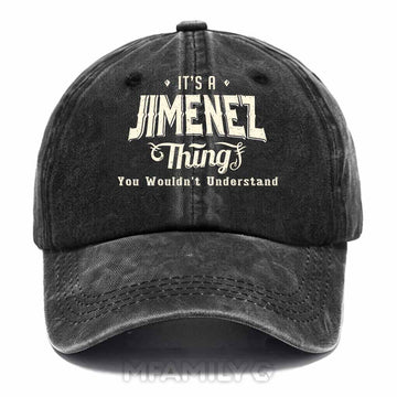 Jimenez Thing Washed Baseball Cap