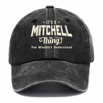 Mitchell Thing Washed Baseball Cap