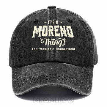 Moreno Thing Washed Baseball Cap