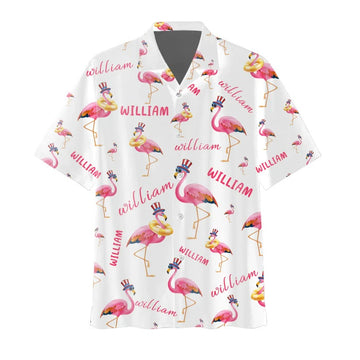 Personalized Williams Flamingoes Hawaiian Shirt