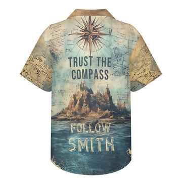 Smith Family Nautical Compass Hawaiian Shirt