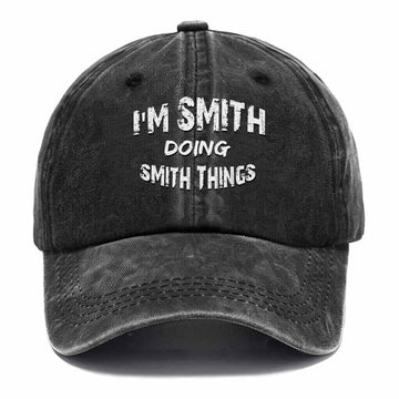 Smith Vintage Washed Baseball Cap