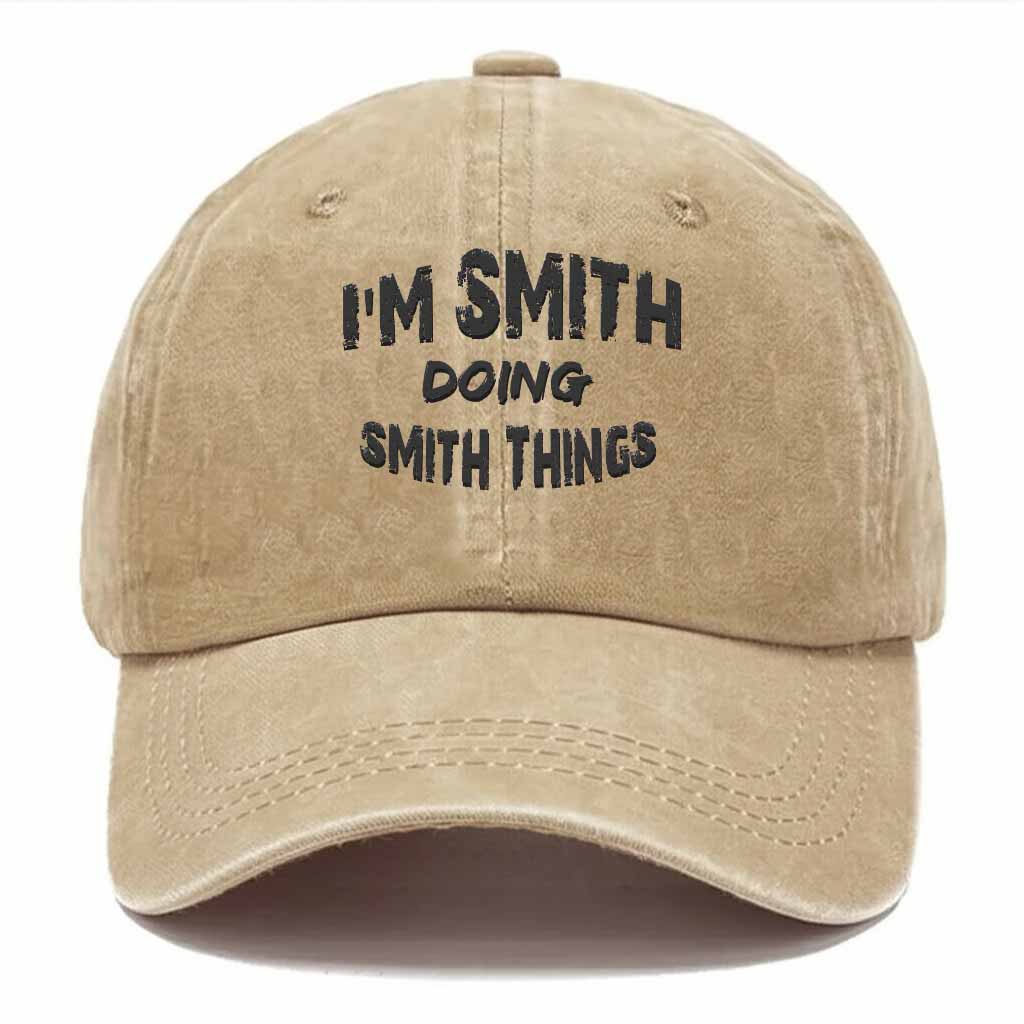 Smith Vintage Washed Baseball Cap