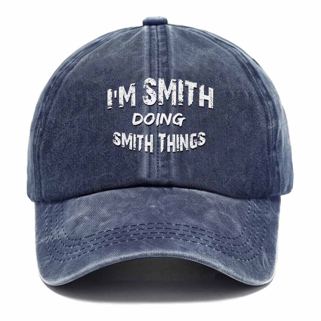 Smith Vintage Washed Baseball Cap