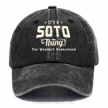 Soto Thing Washed Baseball Cap