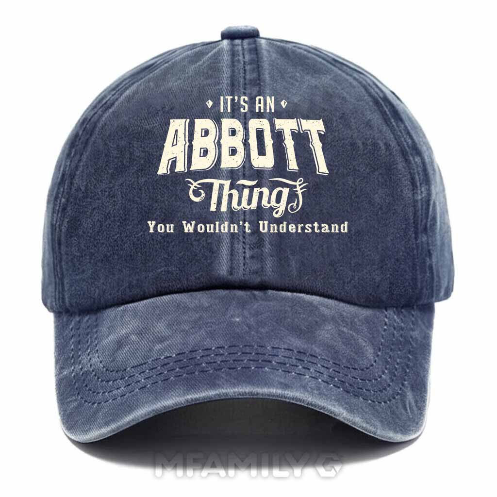 Abbott Thing Washed Baseball Cap