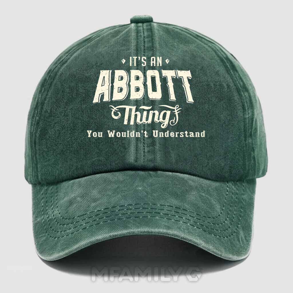 Abbott Thing Washed Baseball Cap