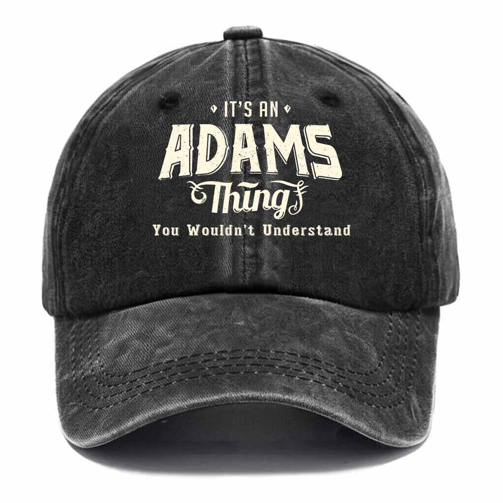 Adams Thing Washed Baseball Cap