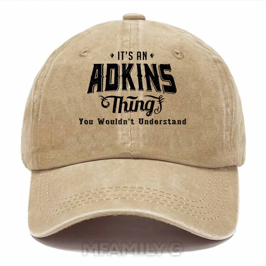 Adkins Thing Washed Baseball Cap