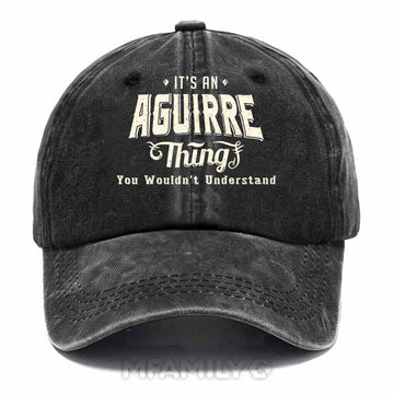 Aguirre Thing Washed Baseball Cap