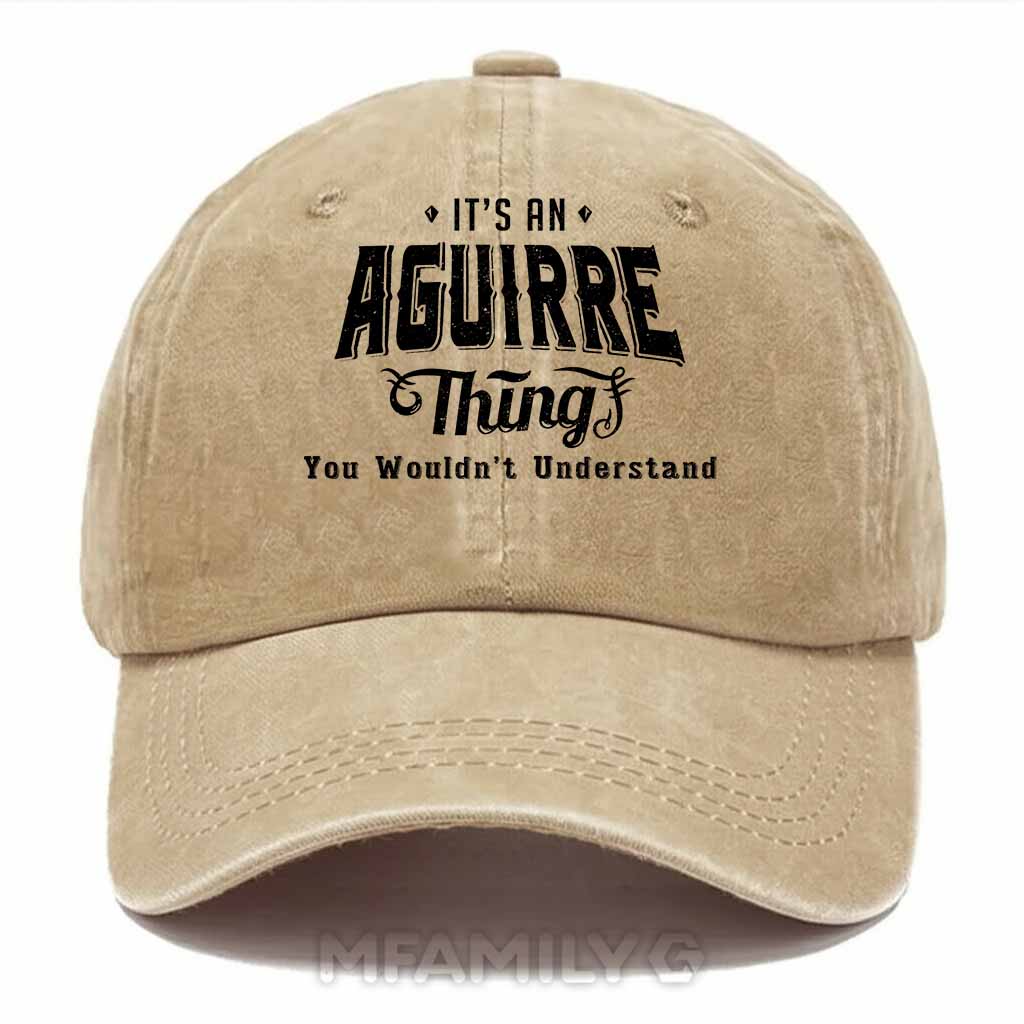 Aguirre Thing Washed Baseball Cap
