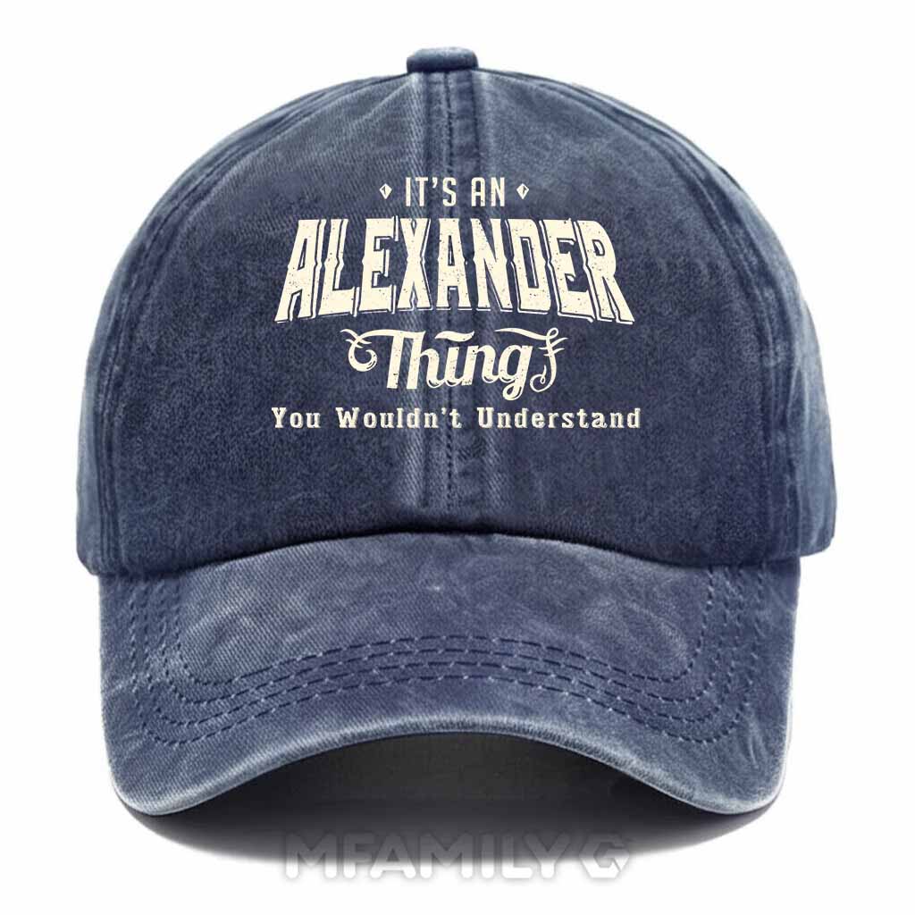 Alexander Thing Washed Baseball Cap