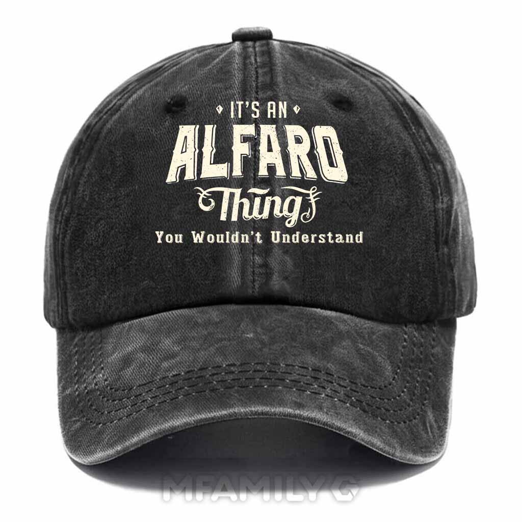 Alfaro Thing Washed Baseball Cap
