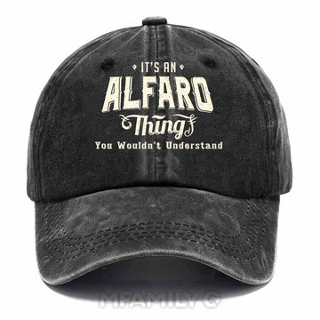 Alfaro Thing Washed Baseball Cap