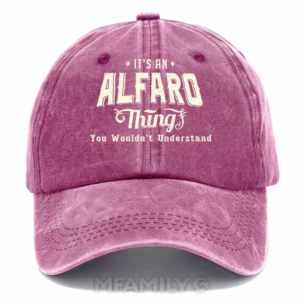 Alfaro Thing Washed Baseball Cap