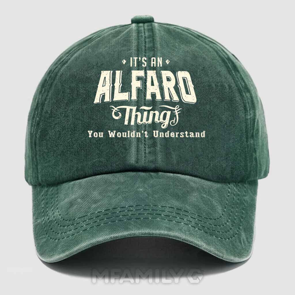 Alfaro Thing Washed Baseball Cap