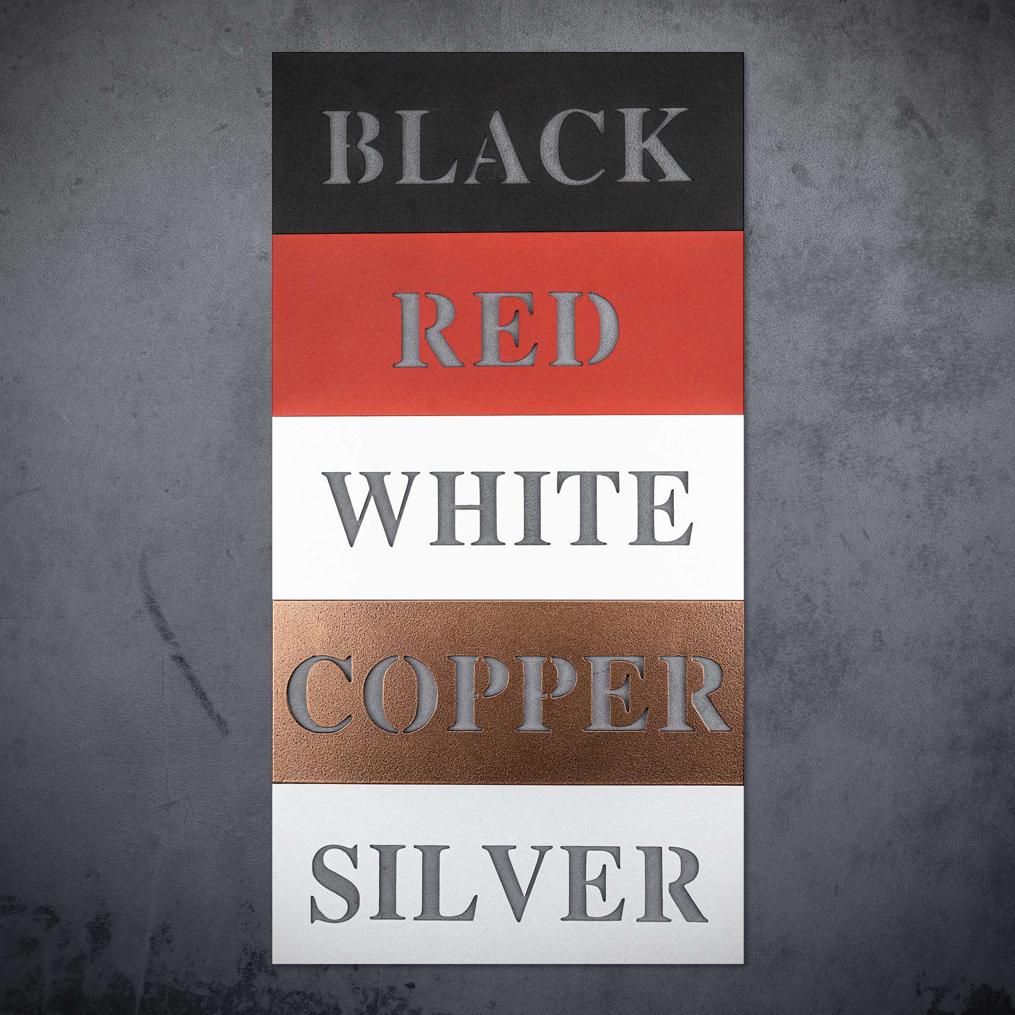 Allen Family Monogram Metal Sign