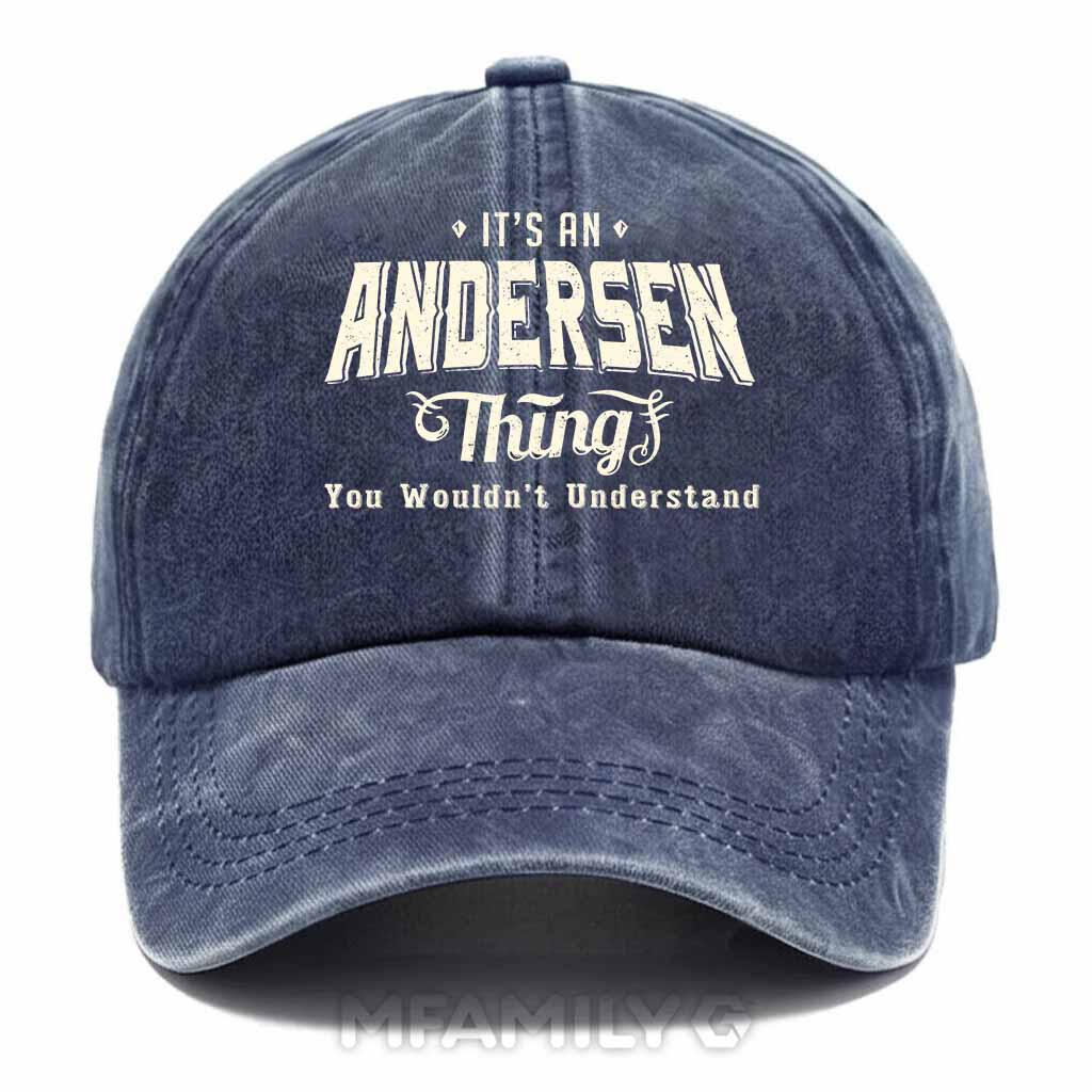 Andersen Thing Washed Baseball Cap