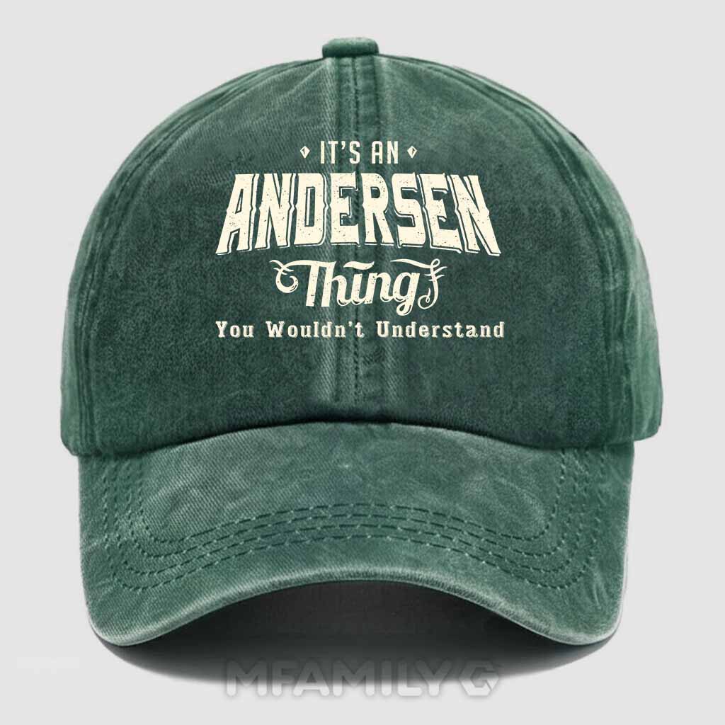 Andersen Thing Washed Baseball Cap