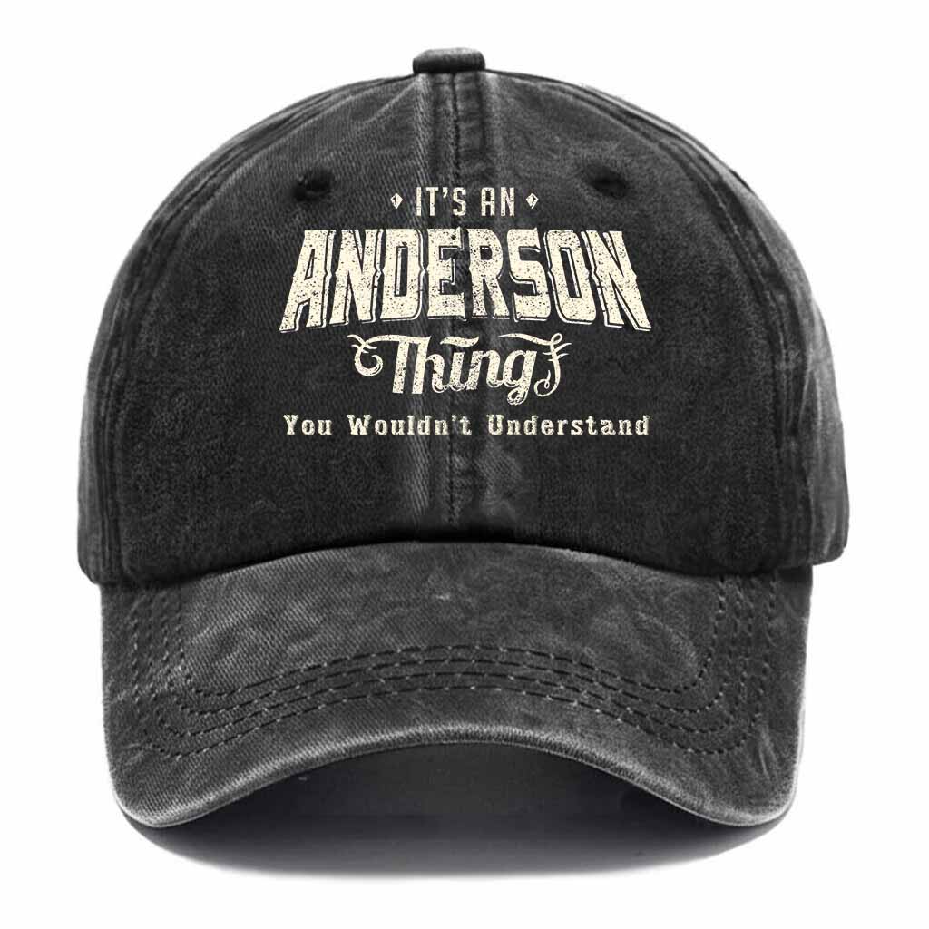 Anderson Thing Washed Baseball Cap
