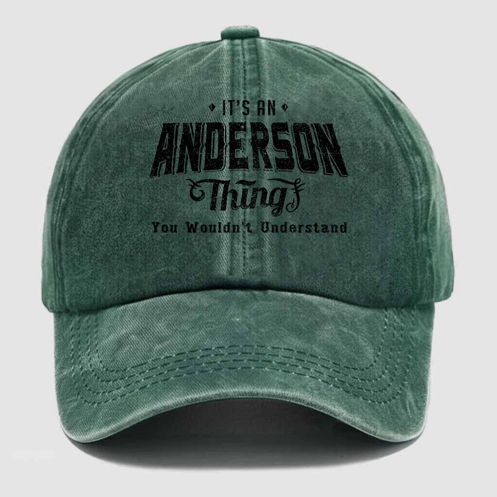 Anderson Thing Washed Baseball Cap