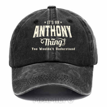 Anthony Thing Washed Baseball Cap