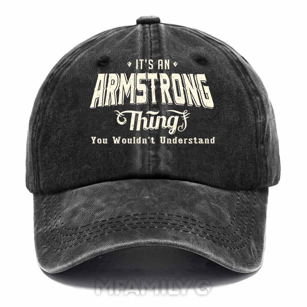 Armstrong Thing Washed Baseball Cap