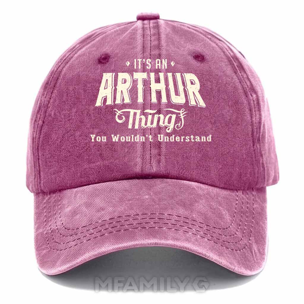 Arthur Thing Washed Baseball Cap