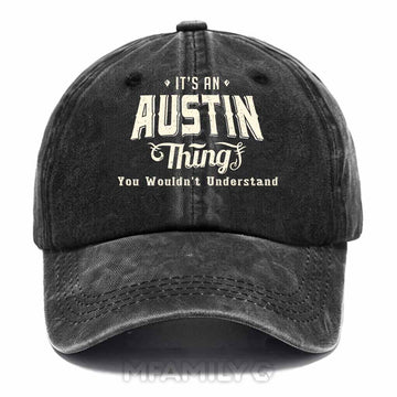 Austin Thing Washed Baseball Cap