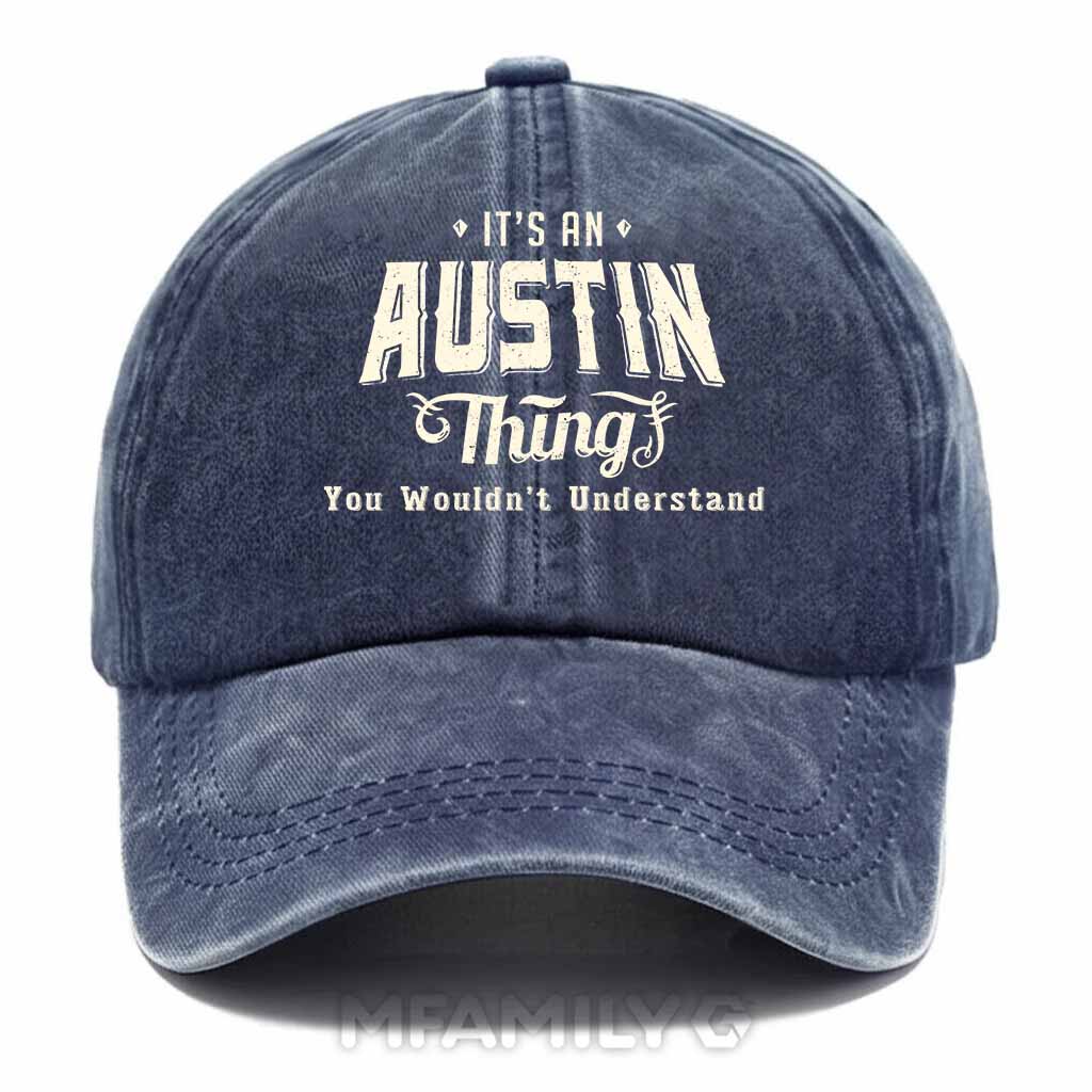 Austin Thing Washed Baseball Cap