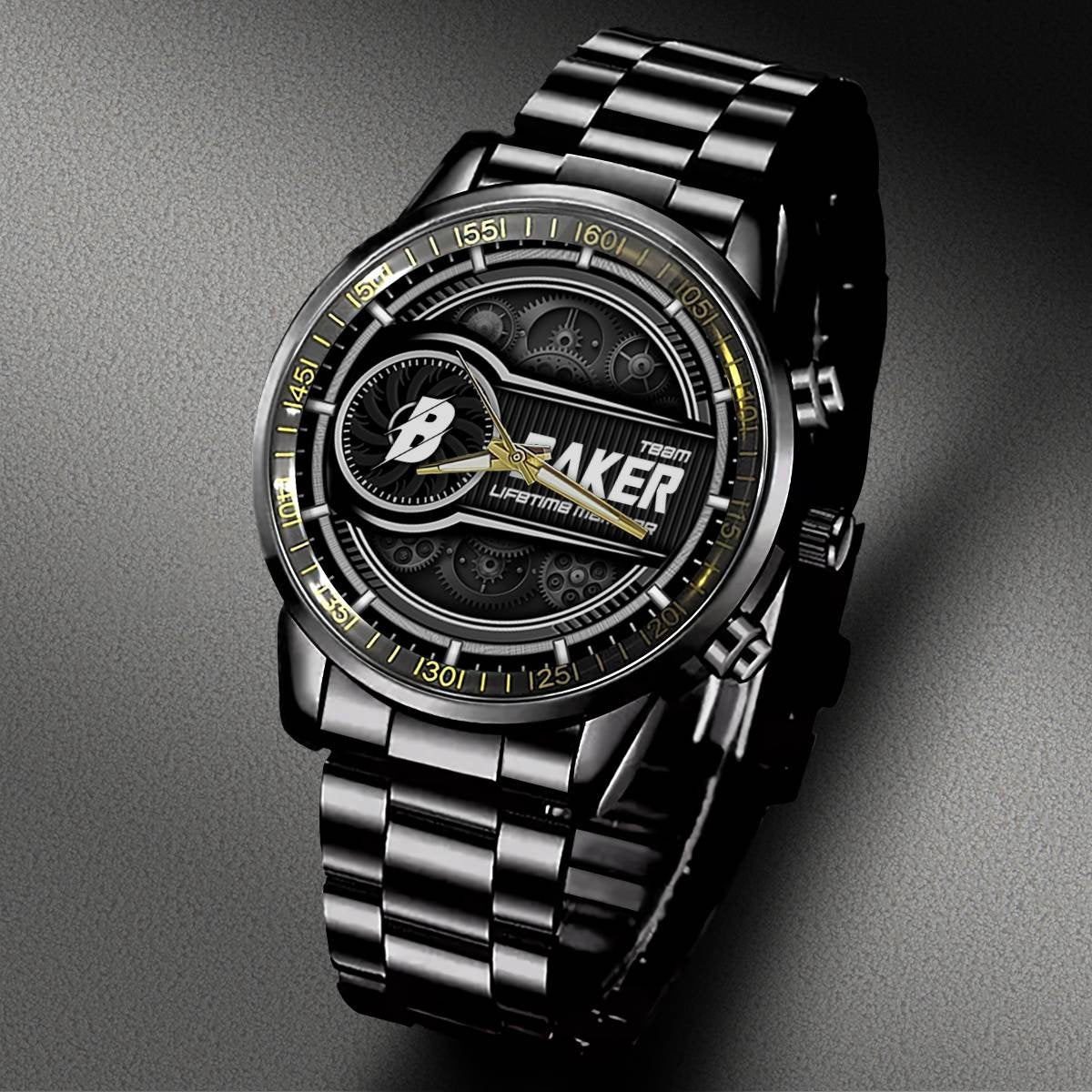 Baker Stainless Steel Watch