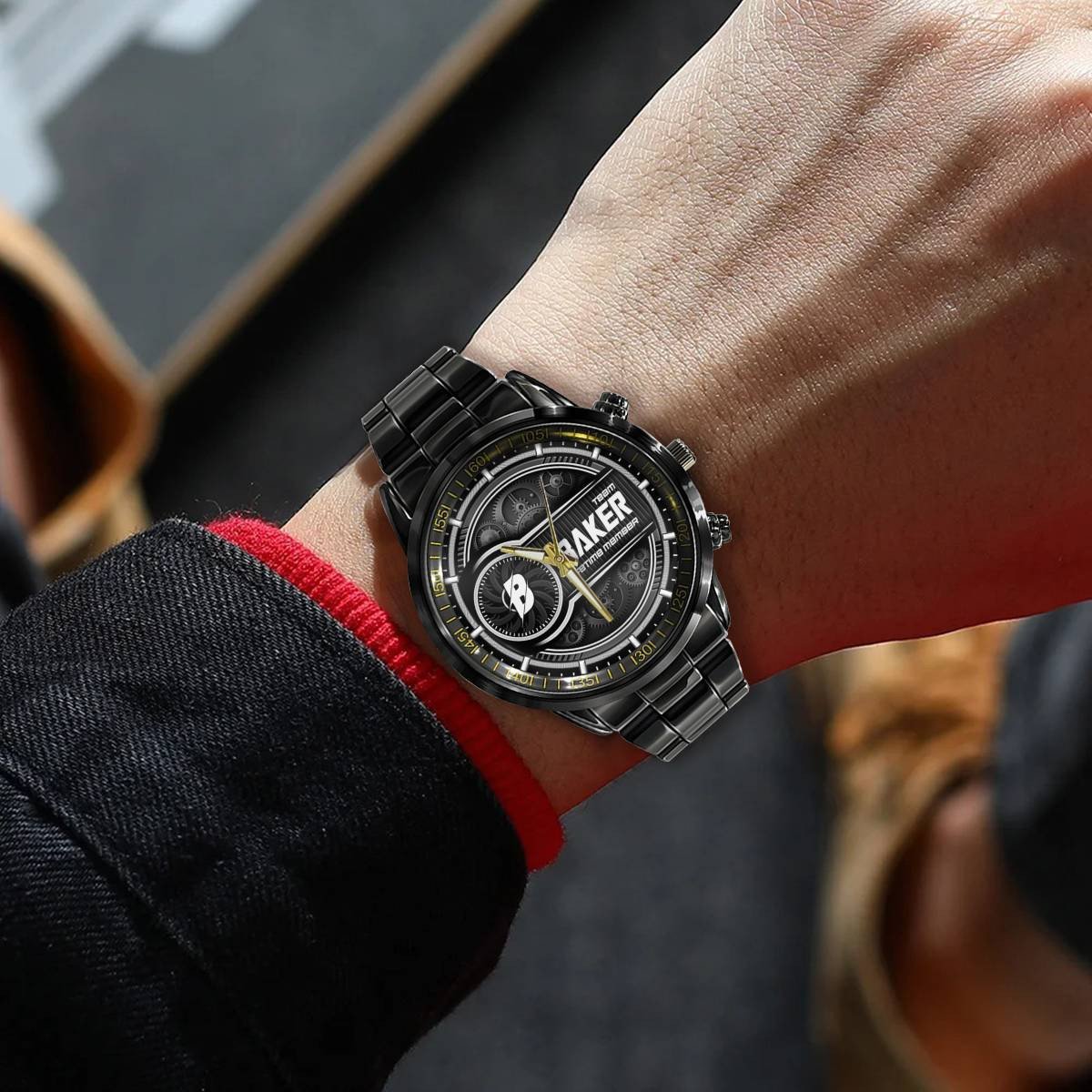 Baker Stainless Steel Watch