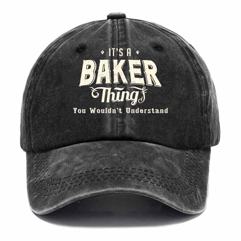 Baker Thing Washed Baseball Cap