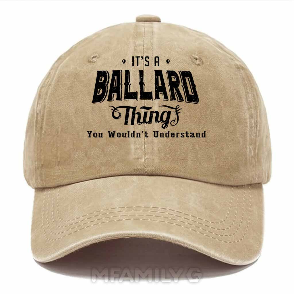 Ballard Thing Washed Baseball Cap