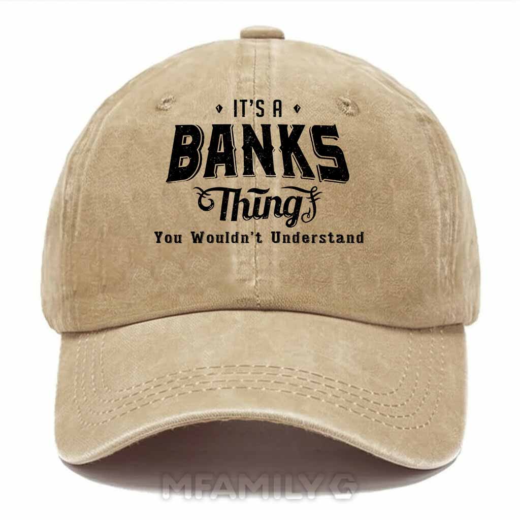 Banks Thing Washed Baseball Cap