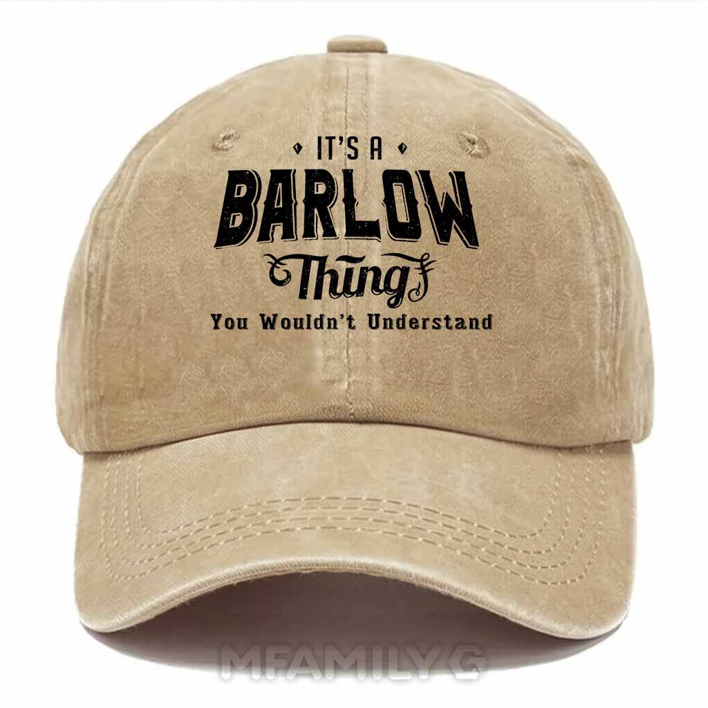 Barlow Thing Washed Baseball Cap