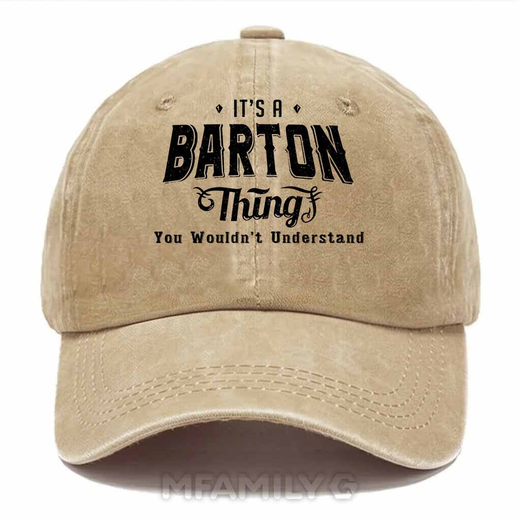 Barton Thing Washed Baseball Cap