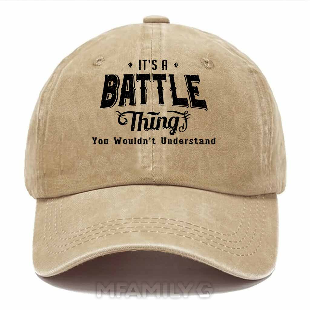 Battle Thing Washed Baseball Cap