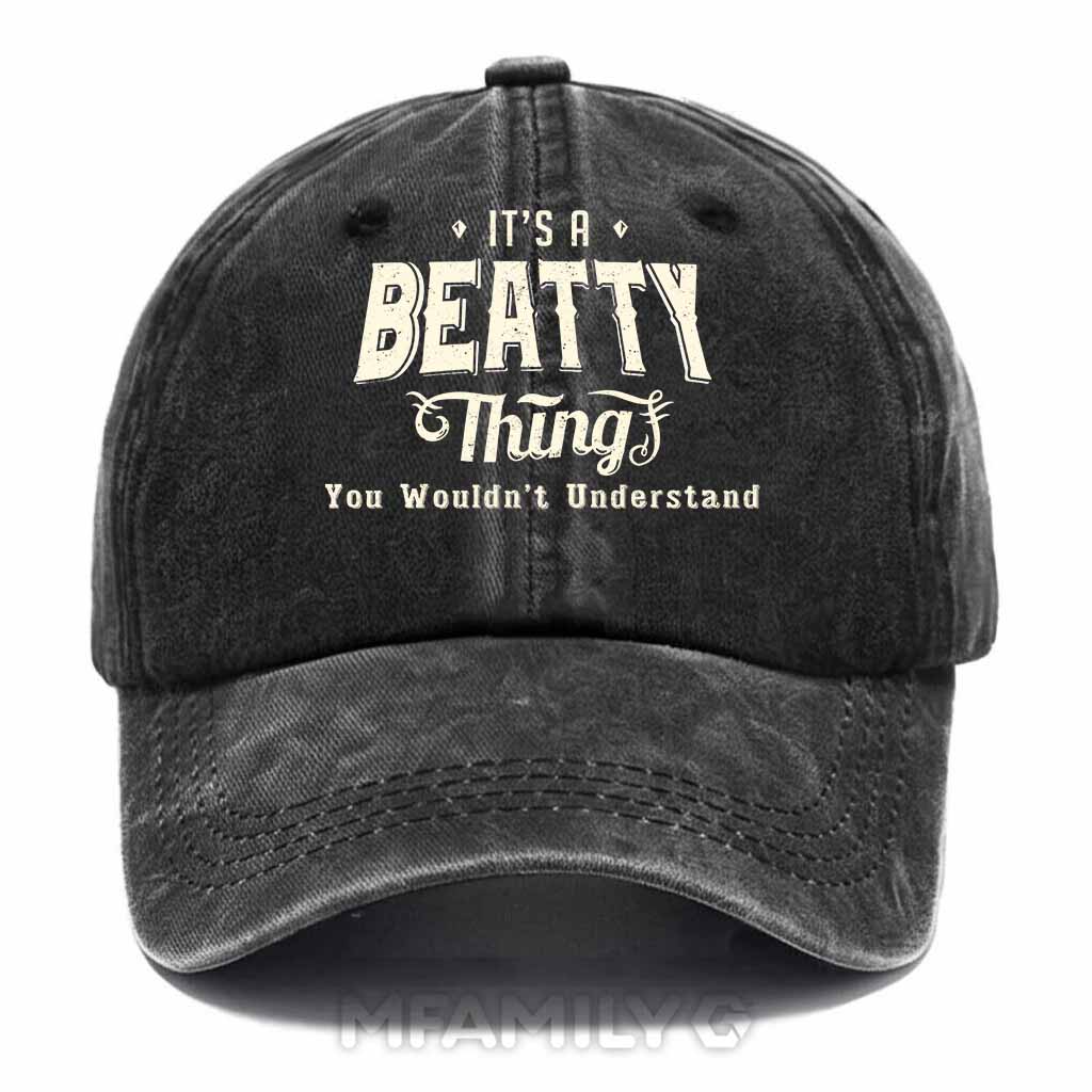 Beatty Thing Washed Baseball Cap