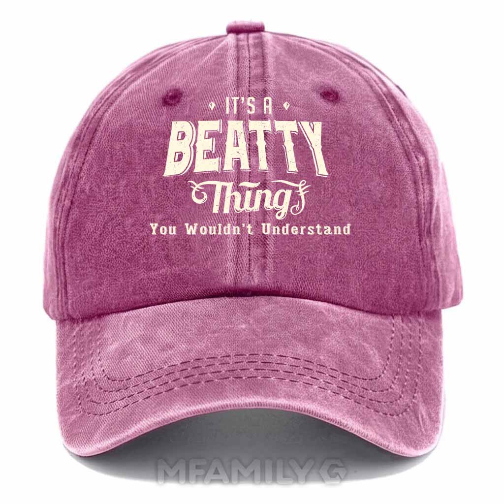 Beatty Thing Washed Baseball Cap
