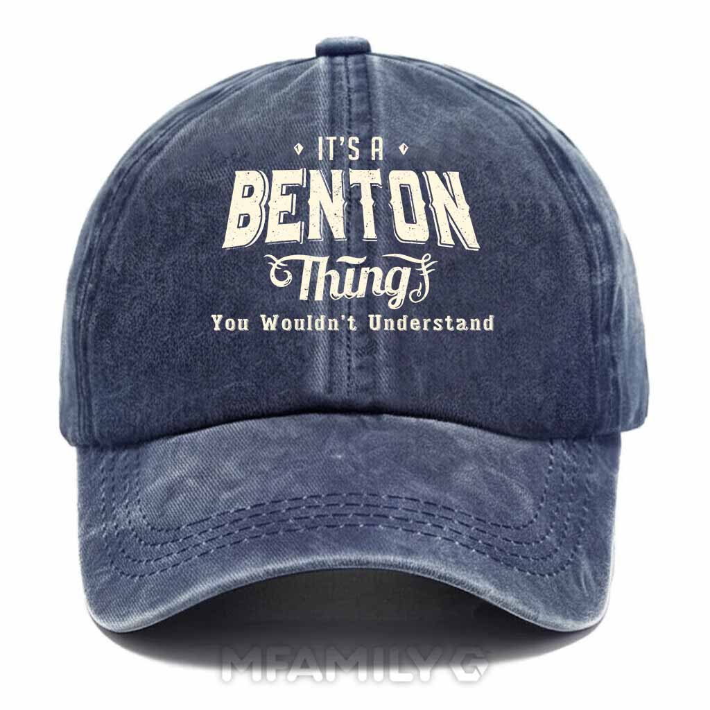 Benton Thing Washed Baseball Cap