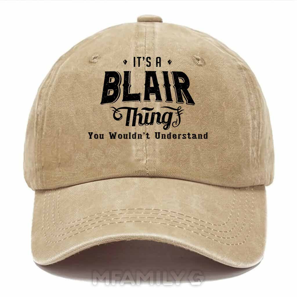Blair Thing Washed Baseball Cap