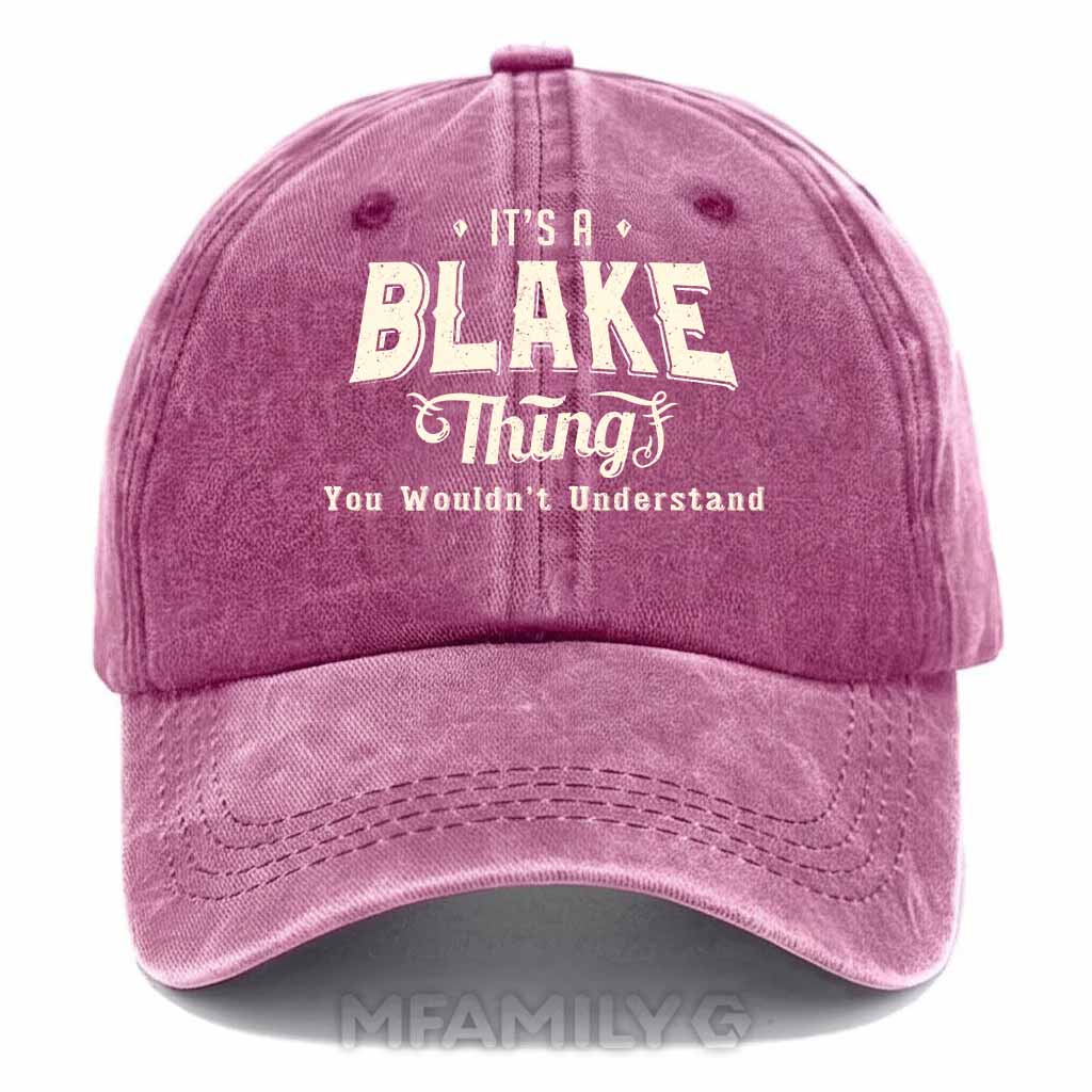 Blake Thing Washed Baseball Cap